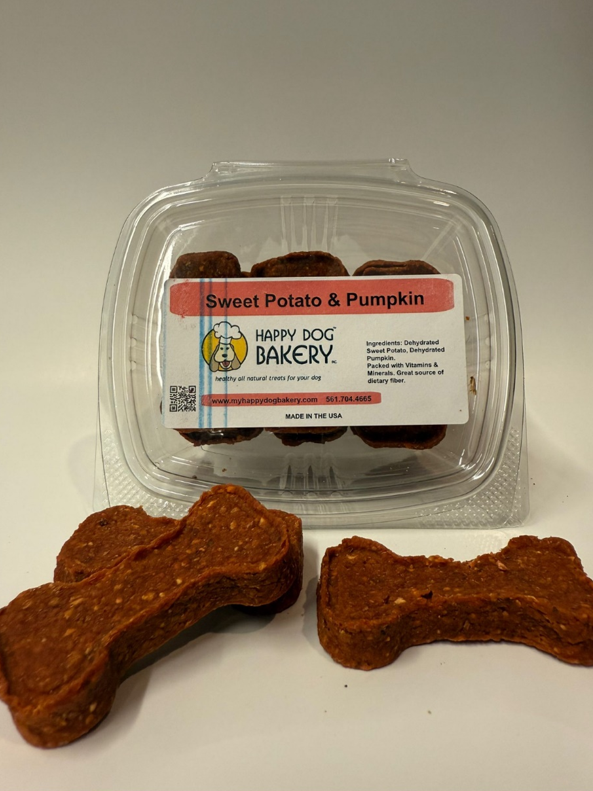 Sweet Potato and Pumpkin Biscuits – Two-Ingredient Digestive Treat